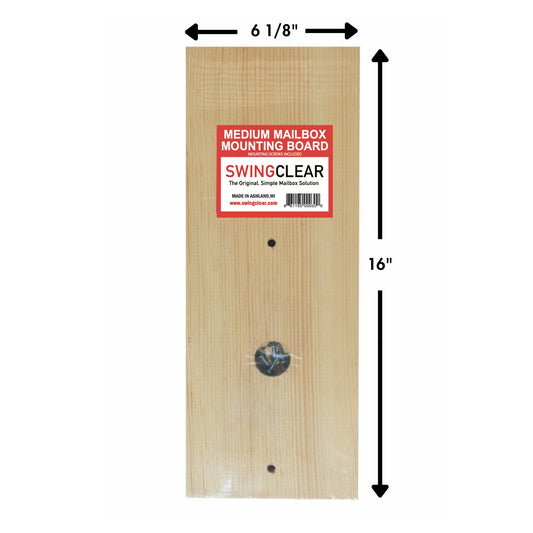 Medium Mailbox Mounting Board