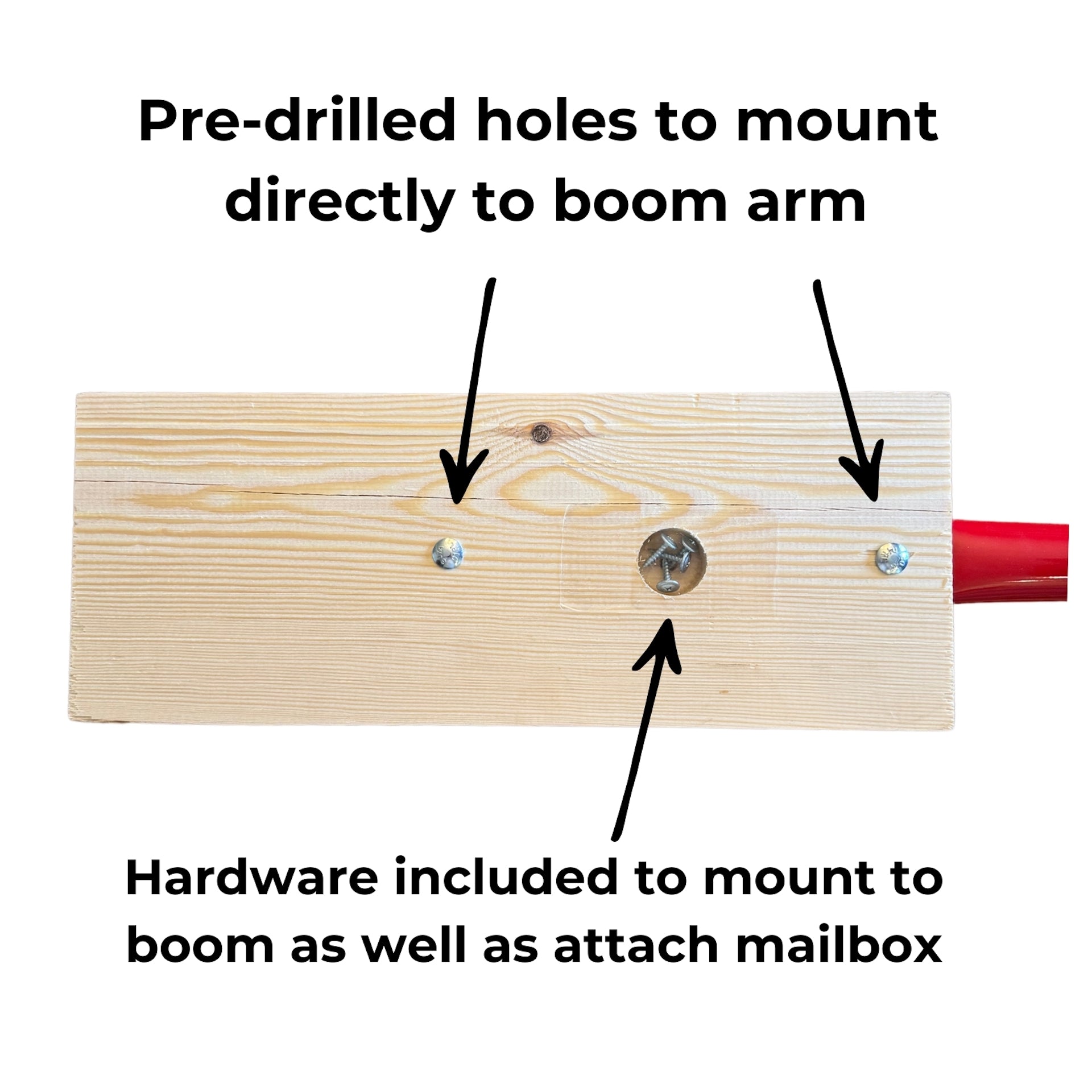 Large Mailbox Mounting Board
