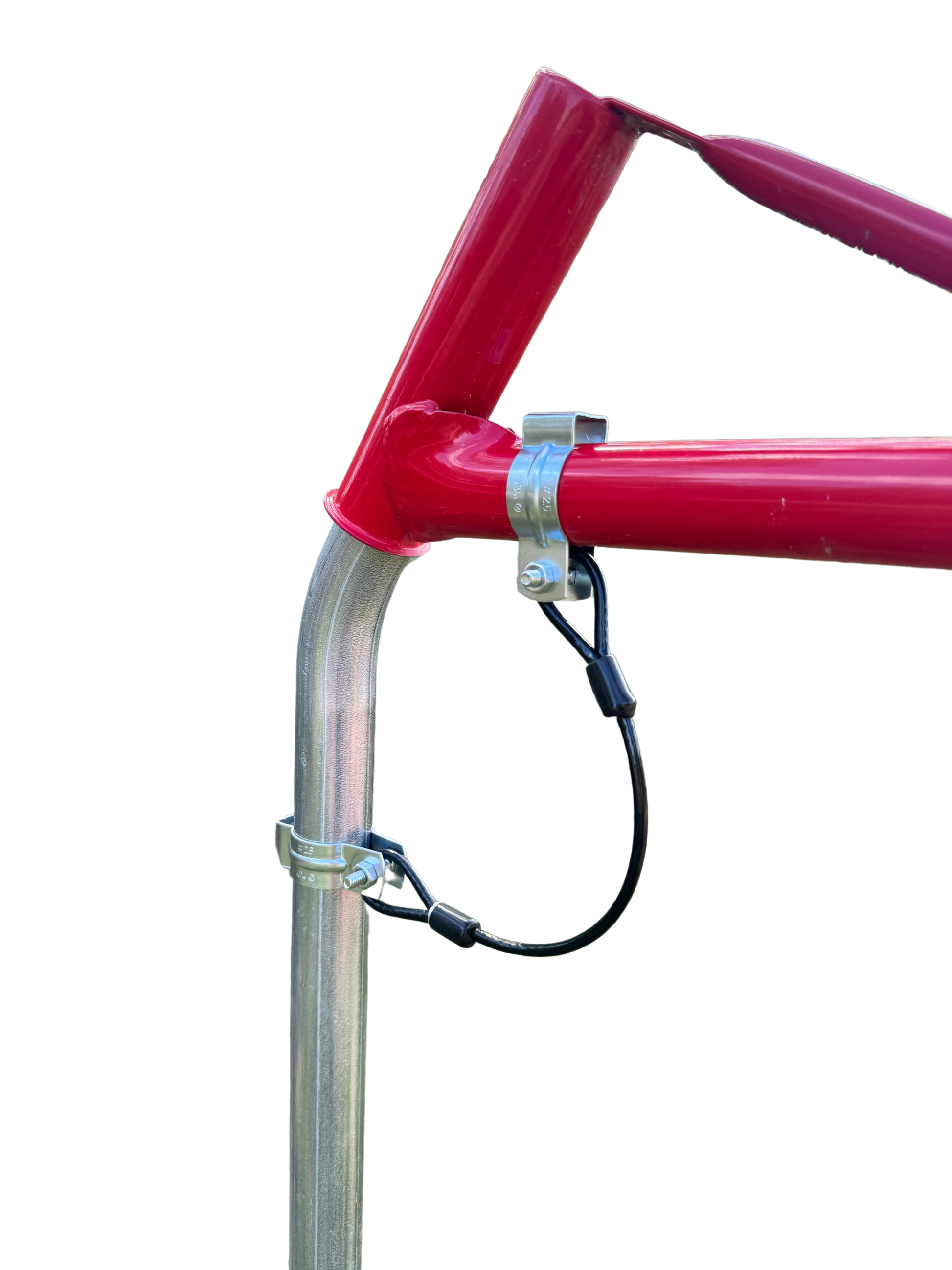 Anti-Theft Cable: Compatible with Rural Mailbox Post